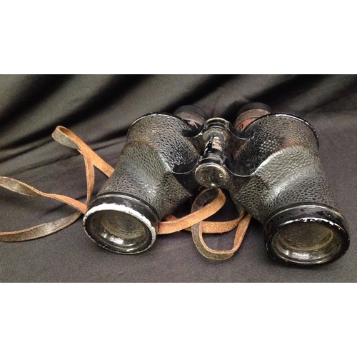 123 - WW2 Canadian 6x30 Binoculars maker marked and dated 