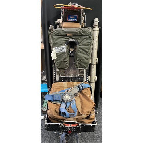 169 - RAF Martin Baker MK 3JS Ejector seat taken from Gloster Javelin Jet Fighter Serial Number XJ117. Thi... 