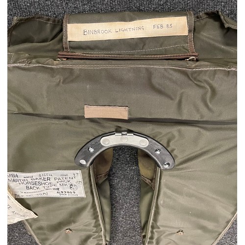 169 - RAF Martin Baker MK 3JS Ejector seat taken from Gloster Javelin Jet Fighter Serial Number XJ117. Thi... 