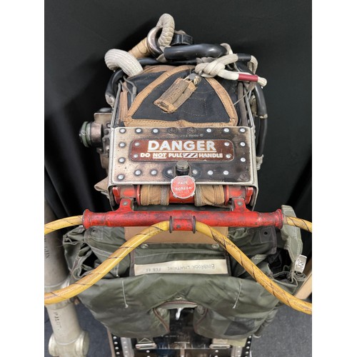 169 - RAF Martin Baker MK 3JS Ejector seat taken from Gloster Javelin Jet Fighter Serial Number XJ117. Thi... 