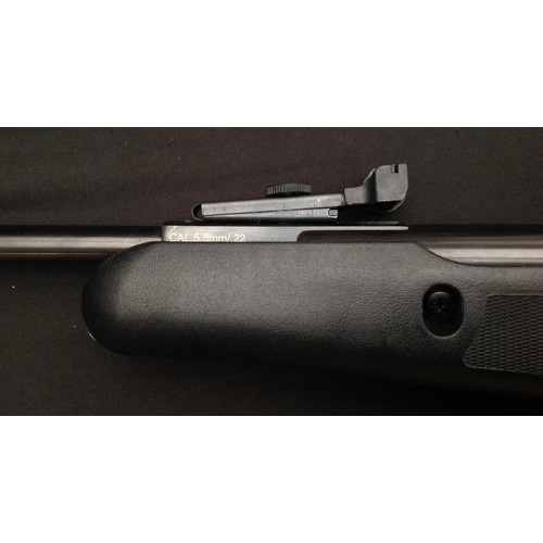 188 - Stoeger Model X20 .22 cal Air Rifle serial no. STG1615597. 425mm long barrel . Black ABS stock and p... 