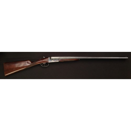 189 - Spanish Sabel 12 Bore Side by Side Shotgun serial number PG62546. 26 inch (66cm) long barrels. Doubl... 