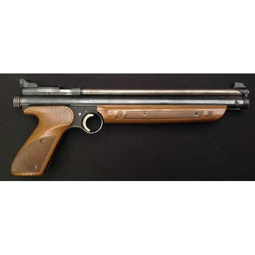 191 - Crossman American Classic Model 1377 .177cal Pump Up Action Air Pistol.  Serial number 878221688. 26... 