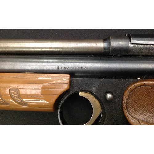 191 - Crossman American Classic Model 1377 .177cal Pump Up Action Air Pistol.  Serial number 878221688. 26... 