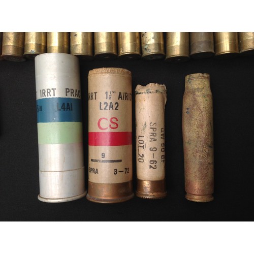 194 - A collection of Brass 12 Bore Shotgun Cartridges, all are INERT & FFE and contain no shot. The major... 