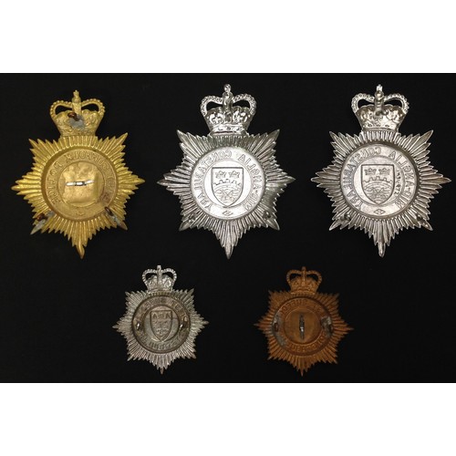 270 - Queens Crown East Suffolk Police Night Plate: Queens Crown West Suffolk Constabulary Night Plate: Qu... 