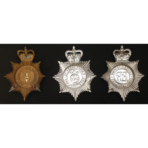 275 - Queens Crown Isle of Ely Constabulary Night Plate: Queens Crown Cambridgeshire Constabulary (ERII Ce... 