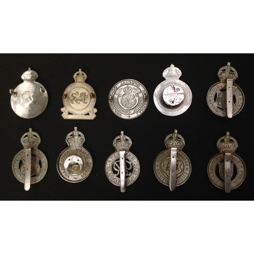 294 - A collection of Kings Crown Special Constabulary badges to include: Bucks: Surrey: Lancashshire: Met... 