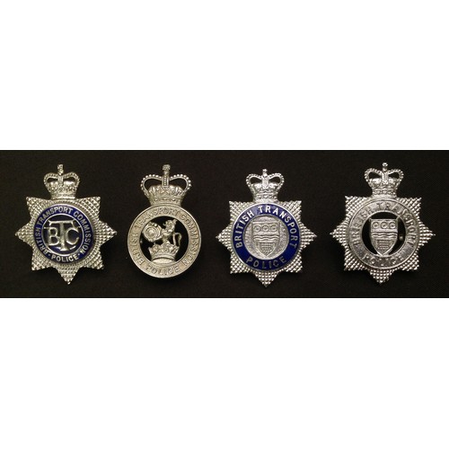 297 - Queens Crown Officers British Transport Commision Police: Queens Crown enamelled British Transport P... 