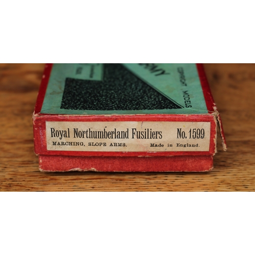 2279 - W Britain (Britains) Famous Regiments of the British Army No.1599 Royal Northumberland Fusiliers, co... 