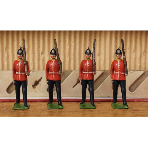 2290 - W Britain (Britains) Famous Regiments of the British Army No.1586 The Northamptonshire Regiment, com... 