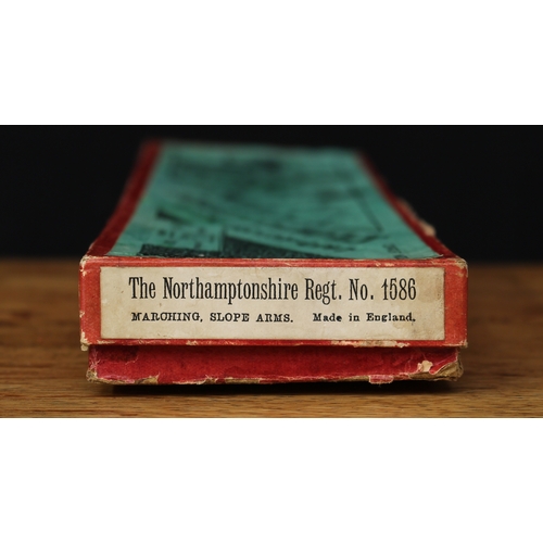 2290 - W Britain (Britains) Famous Regiments of the British Army No.1586 The Northamptonshire Regiment, com... 