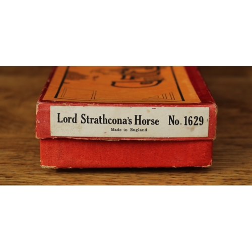 2297 - W Britain (Britains) Armies of the World No.1629 Lord Strathcona's Horse, comprising mounted officer... 