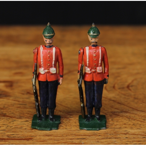 2304 - Abel, CD (Islington, London 1898-1914) two rare Somerset Light Infantry figures, each standing at at... 