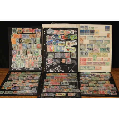 2312 - Stamps - British Empire collection on pages and hagners, 'B', QV - 1960's including RSW, 1935 Jubile... 