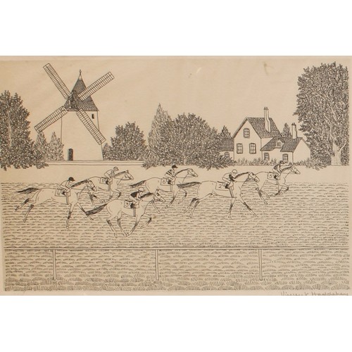 314 - After Vincent Haddesley, a set of four equestrian prints, signed in pencil to the margin, 20cm x 29c... 