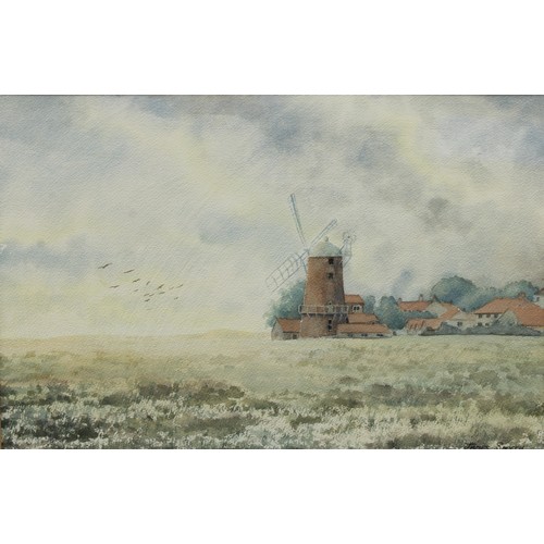 423 - James Smyth
Early Morning, Cley, Norfolk
signed, watercolour, 33cm x 49cm; another
Peggy Fothergill
... 