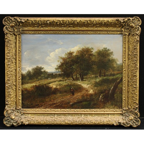 808 - Joseph Thors (1843-1898)
Returning Home
signed, oil on canvas, 30cm x 39cm