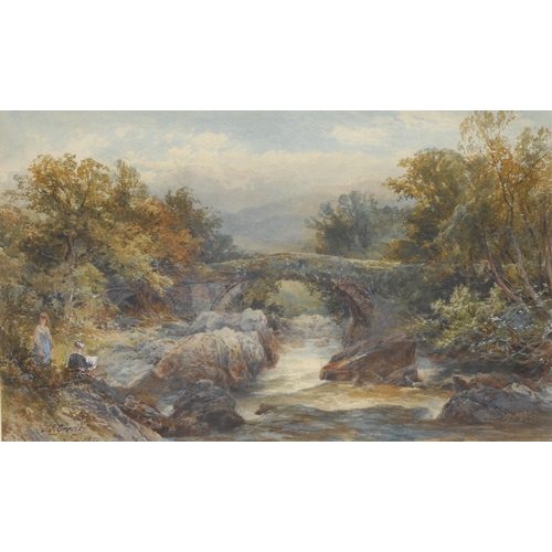 902 - James Stephen Gresley (1829 - 1908)
An Artist's Retreat
signed, watercolour, 30.5cm x 49cm