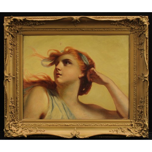 887 - English School (19th century)
Study of a Neoclassical Lady
oil on canvas, 39cm x 50.5cm