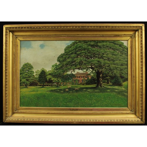 820 - Charles Carlin
The Oak Tree, Moor Grange
signed, dated 1928, titled, oil on canvas, 57cm x 87cm