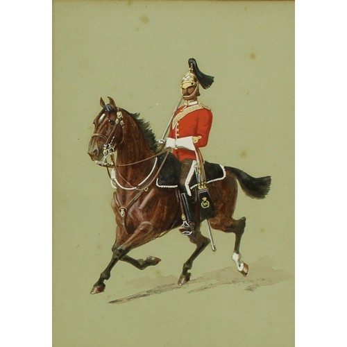 827 - After Richard Simkin 
A pair, Officer Review Order, 8th King's Royal Irish Hussars and 21st Lancers
... 