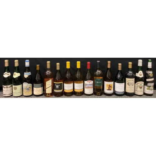 188 - Wines and Spirits; Australian Semillon-Chardonnay, hungarian chardonnay, french and german white win... 