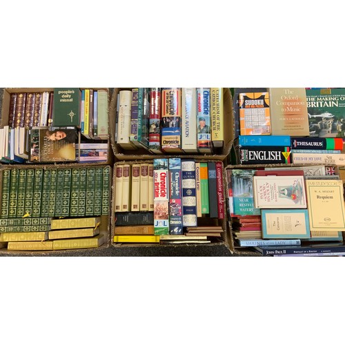 341 - Books; Charles Dickens collection, 16 volume set; Poets of the English language collection, five vol... 