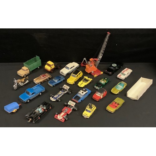 368 - Corgi Toys - Diecast vehicles, The Green Hornets Black Beauty;  Batmobile, Ford Mustang Fastback 2+2... 