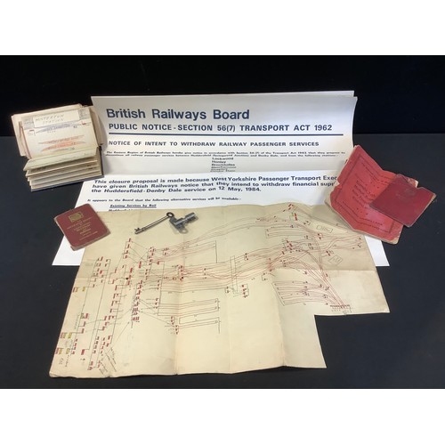 397 - Railways Train Interest - a Train Drivers hand written routes log book, mostly Lincolnshire and York... 