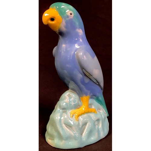 435 - A Minton Parrot, 23cm high