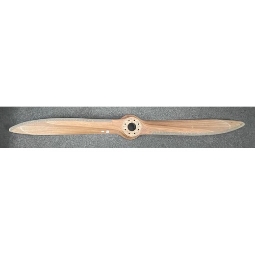 120 - De Havilland Gipsy Major propeller, drawing number 5234/J/8. 206cm in length. Multipart plywood cons... 