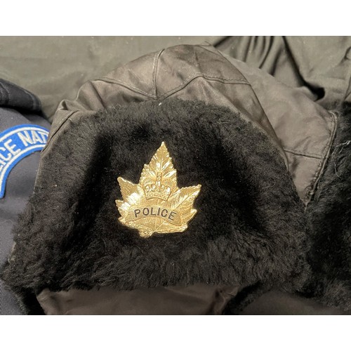 191 - Canadian Police Officers Peaked Cap for the Corporation of the city of Chatham, size 7 1/4: Canadian... 