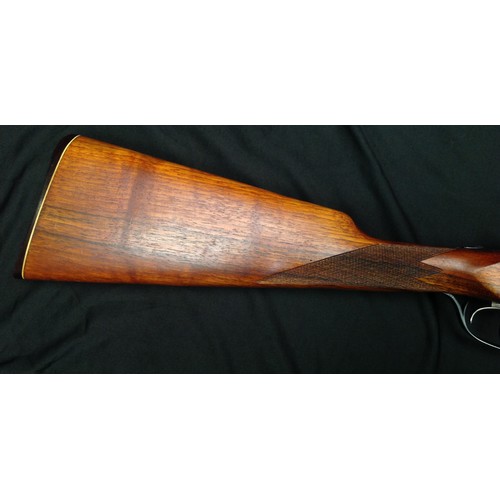 219 - Baikal 12 Bore Side by Side Shotgun Serial Number BO5886. 725mm long barrels. Overall length 114cm. ... 