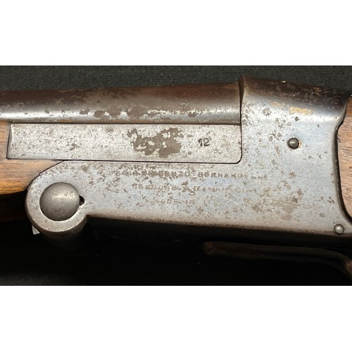 231 - Bernardelli 12 Bore Single Barrel Folding Shotgun with 694mm long barrel, serial number 14279, overa... 