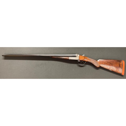 239 - T Wild of Birmingham 12 Bore Side by Side Shotgun with 635mm long barrels, serial number 21380. 2 1/... 