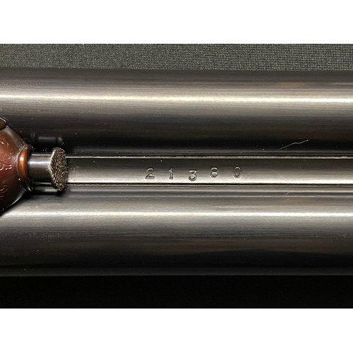 239 - T Wild of Birmingham 12 Bore Side by Side Shotgun with 635mm long barrels, serial number 21380. 2 1/... 