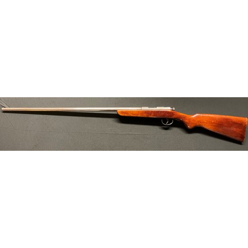 241 - Webley & Scott 9mm Bolt Action Garden Shotgun with 64cm long barrel, serial number 1153, overall len... 