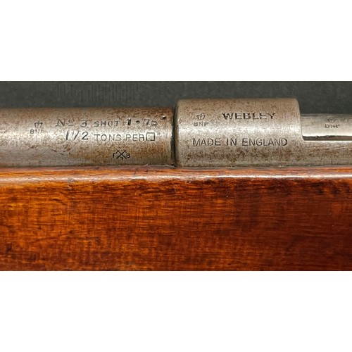 241 - Webley & Scott 9mm Bolt Action Garden Shotgun with 64cm long barrel, serial number 1153, overall len... 