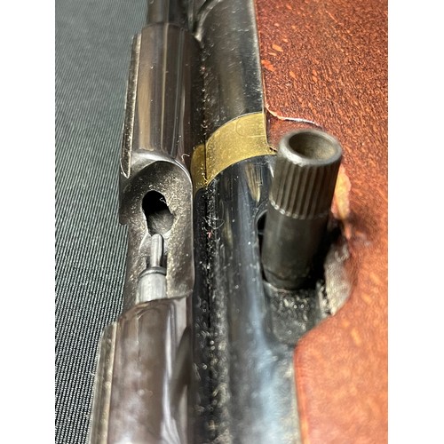 269 - Falcon Titan .22 cal Air Rifle. Serial no 04064. Barrel length 520mm. Fitted with a moderator. Overa... 