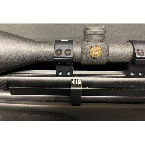 271 - BSA Scorpion T 10 Air Rifle with 395mm long barrel threaded for a moderator, serial no 6A 1644. Over... 