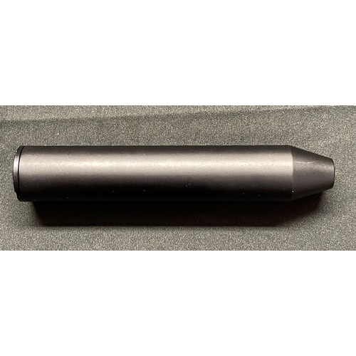 278 - .22LR Sound Moderator. No makers mark. BNP Proof marked. 17cm in length. NOTE: Buyer must hold a Sec... 