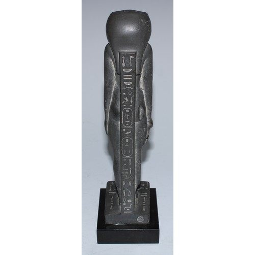 5214 - A museum-type composition model, of Sekhmet, after the Ancient Egyptian, 26.5cm high