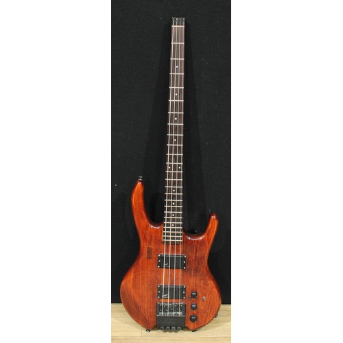 5675 - A Hohner Professional headless bass guitar, The Jack, Licensed by Steinberger Sound, numbered 885580... 