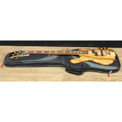 5680 - A Spector electric guitar, indistinctly numbered, 113cm long, cased