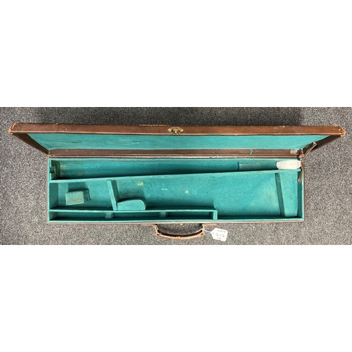 217 - H. Holland 12 Bore Side by Side Sidelever Hammer gun Shotgun Serial Number 419. 712mm long barrels. ... 