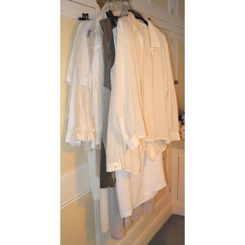 151 - Ladies Shirts - mainly cream, Jaeger, Viyella,Gloria Estelles, etc