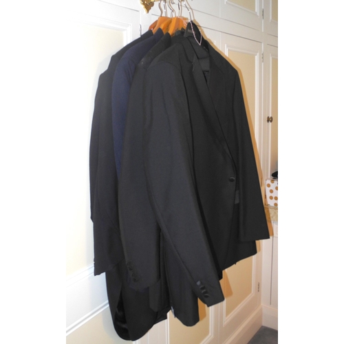 153 - Gentleman's Evening Ware - G A Shepherd Tailor  black tie dinner  jacket;  other jackets, approx. si... 