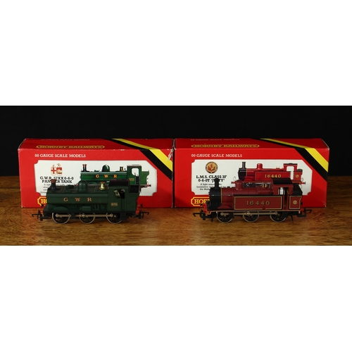 142 - Horny Railways OO Gauge R041 G.W.R. 57XX 0-6-0 pannier tank locomotive, G.W.R. green livery, No.8751... 