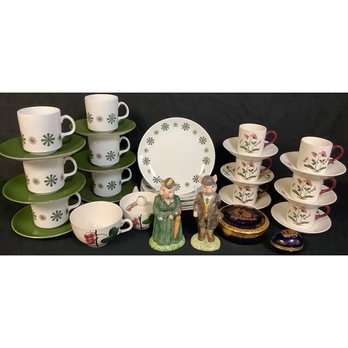 149 - A Johnsons Snow White pattern coffee set; a Wedgwood Mayfield pattern coffee set; a collection of Go... 